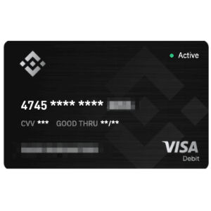 Binance credit card